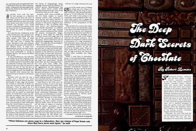 The Deep Dark Secrets of Chocolate