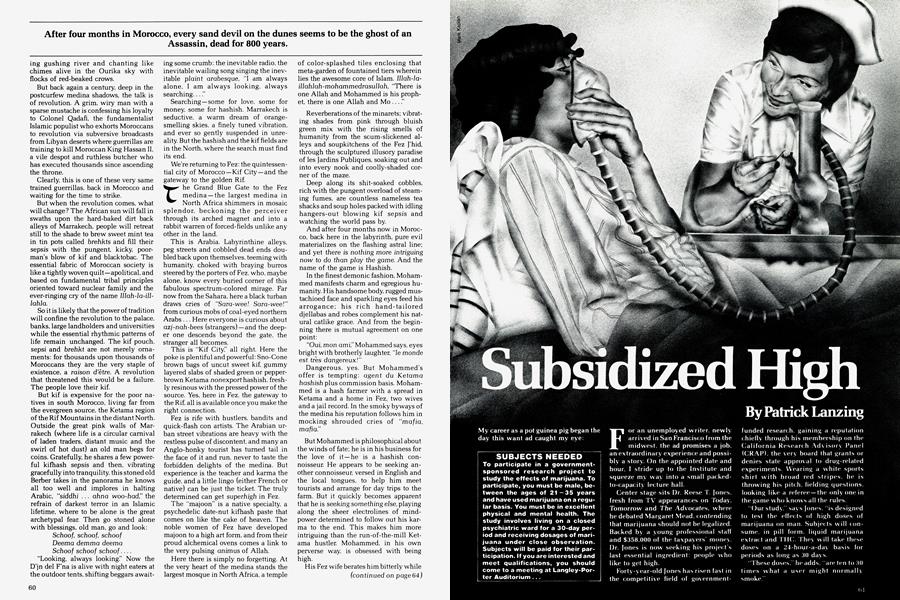 Subsidized High
