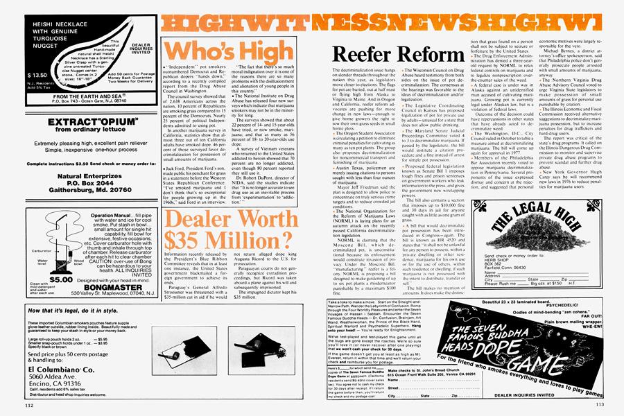Dealer Worth $35 Million?