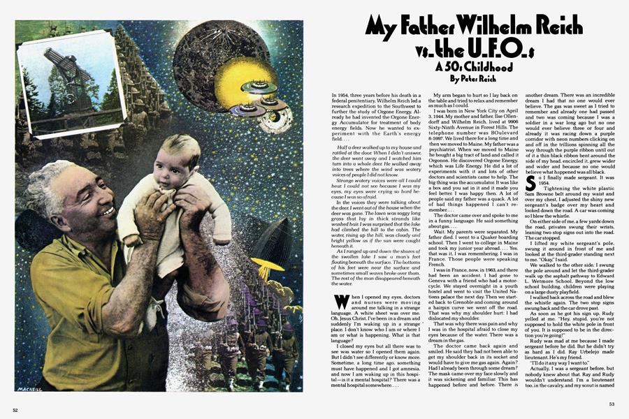 My Father Wilhelm Reich vs.the U.F.O.s