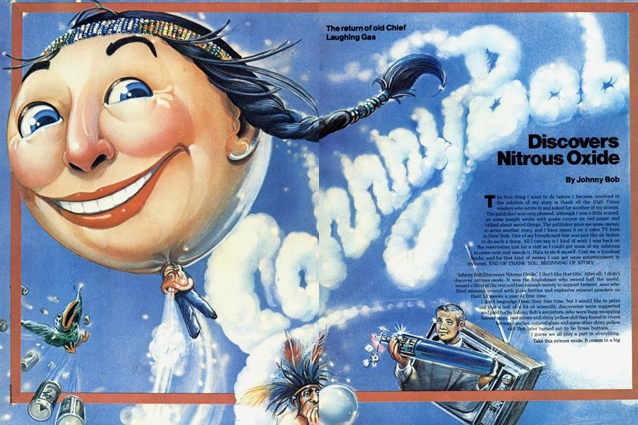 Discovers Nitrous Oxide