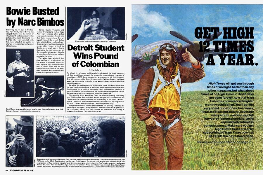 Detroit Student Wins Pound of Colombian