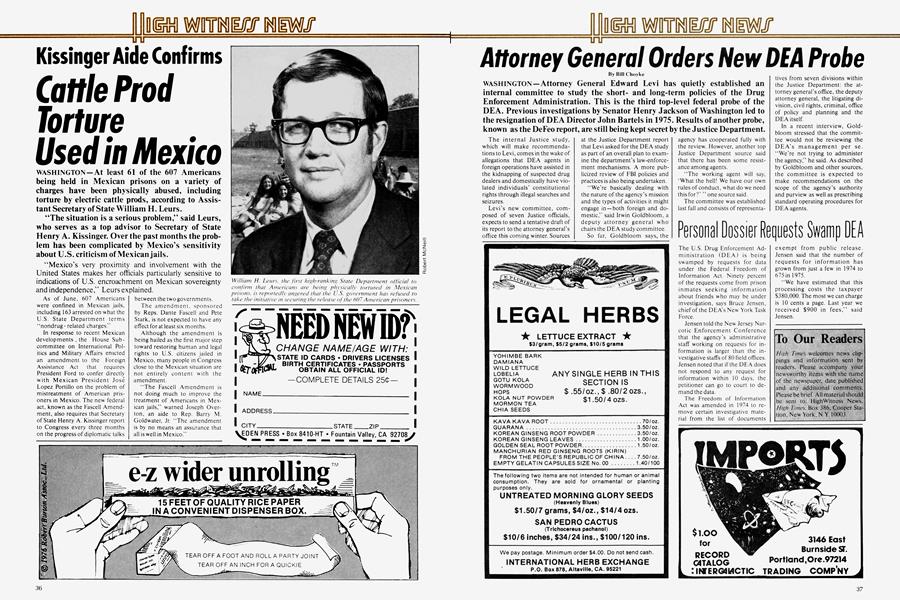 Attorney General Orders New DEA Probe