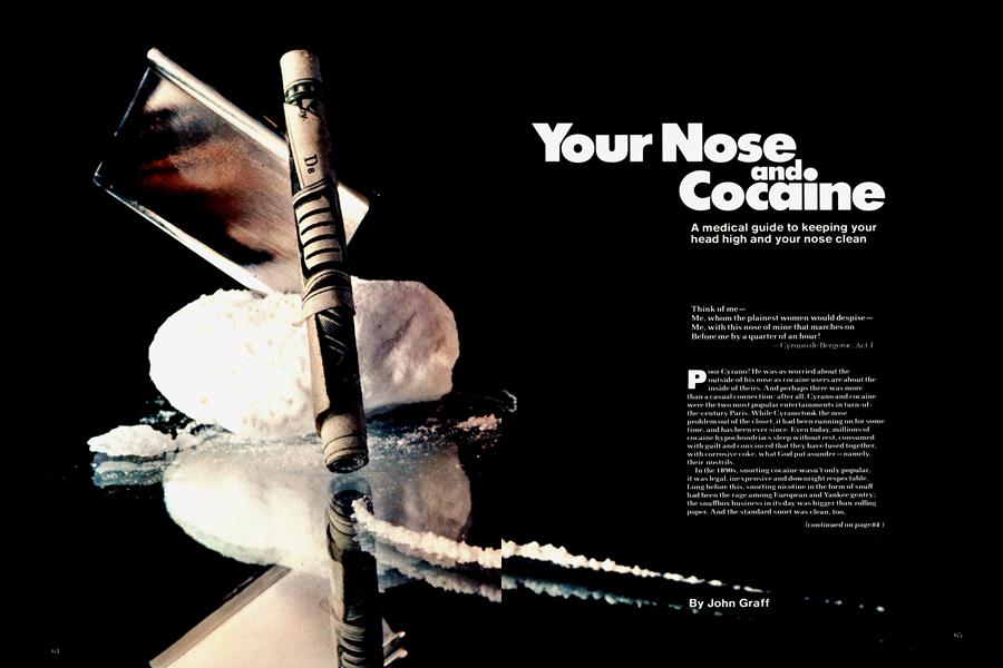 Your Nose and Cocaine