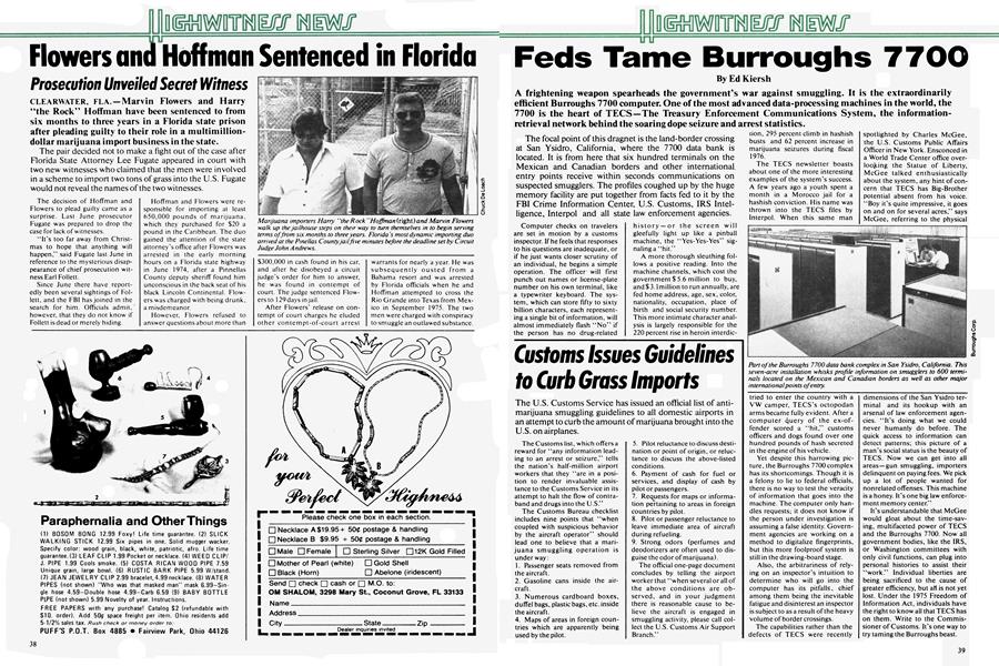 Feds Tame Burroughs 7700