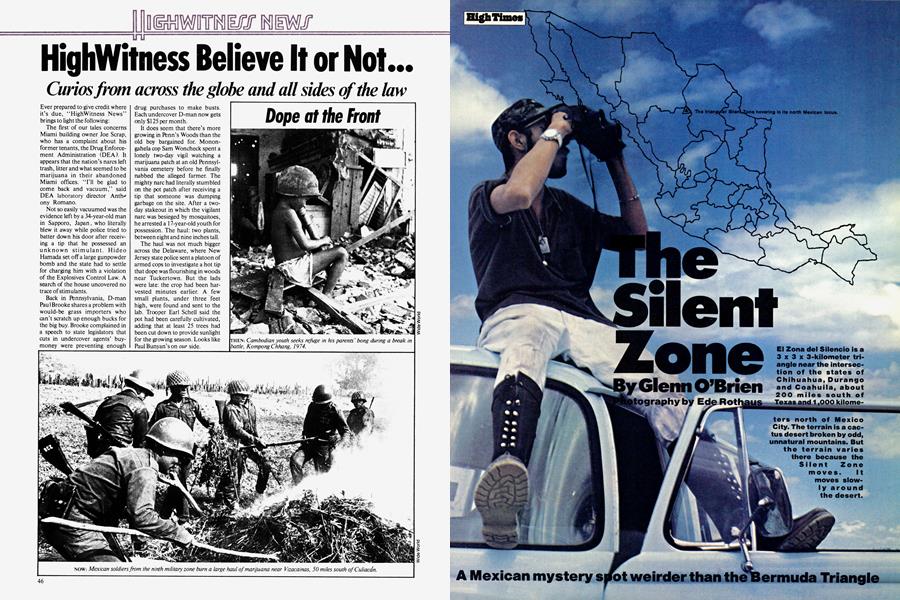 The Silent Zone