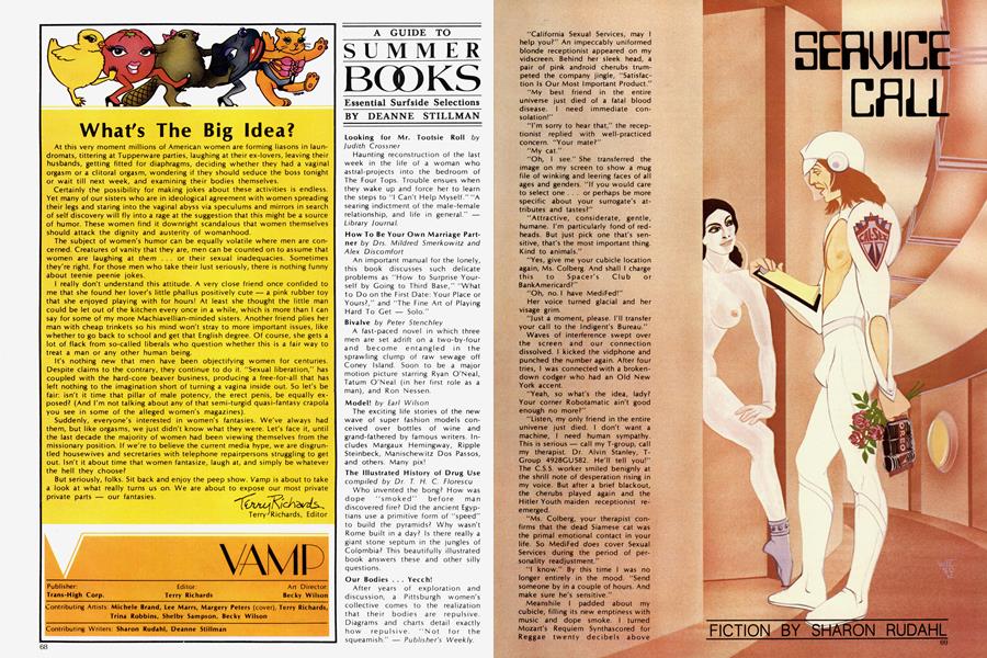 A GUIDE TO SUMMER BOOKS