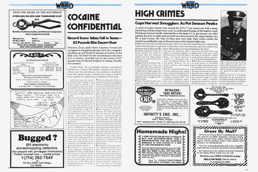 HIGH CRIMES