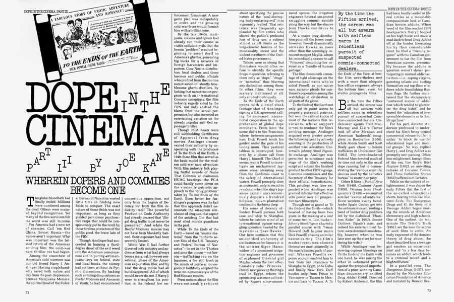 DOPE IN THE CINEMA PART III