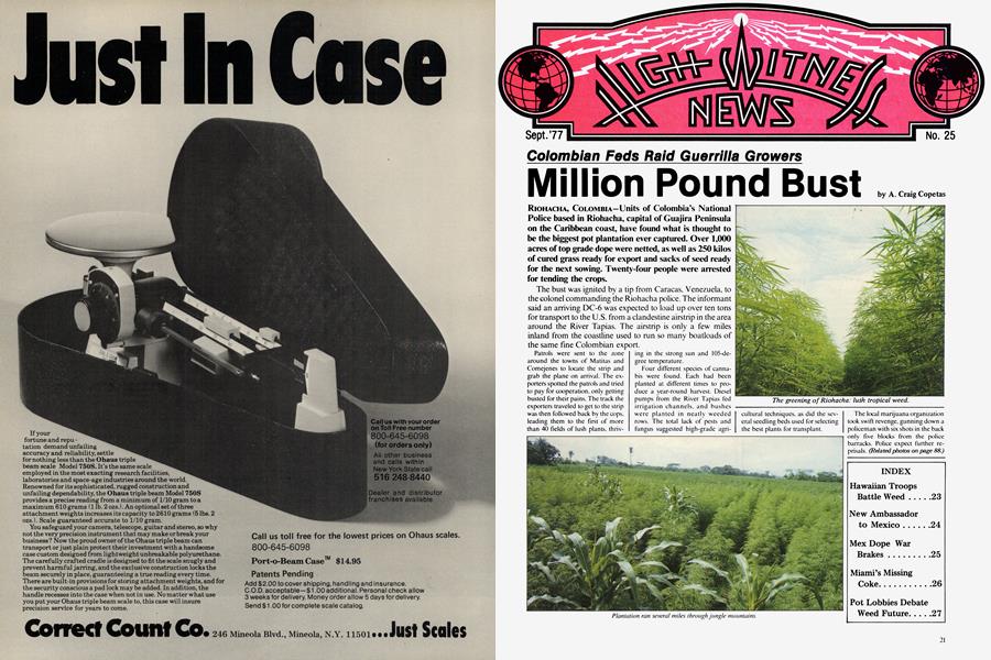 Million Pound Bust