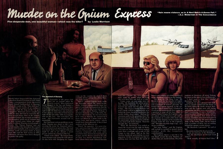 Murder on the Opium Express