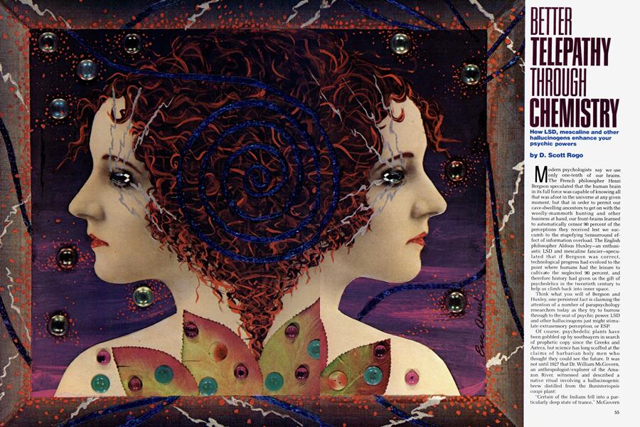 BETTER TELEPATHY THROUGH CHEMISTRY