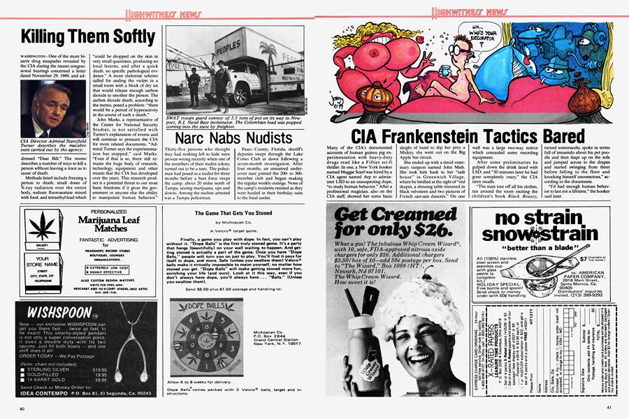 CIA Frankenstein Tactlcs Bared