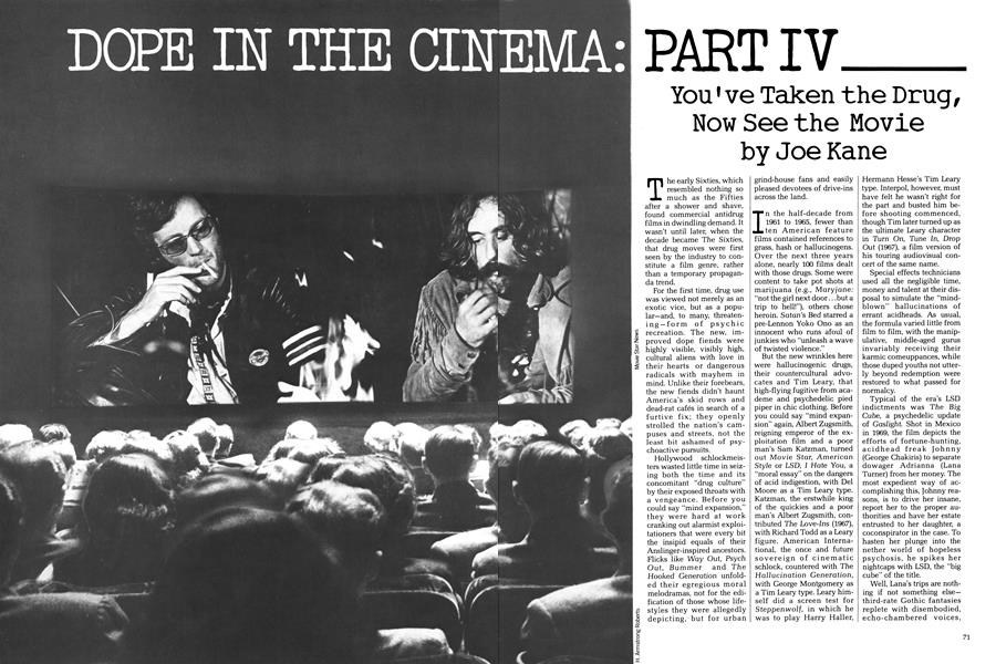 DOPE IN THE CINEMA: PART IV_