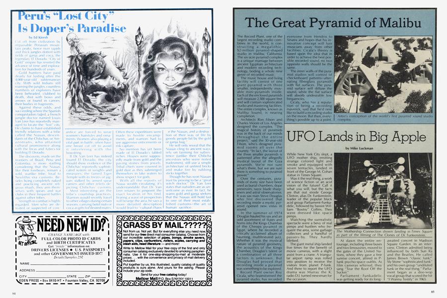 UFO Lands in Big Apple