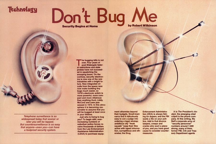 Don't Bug Me