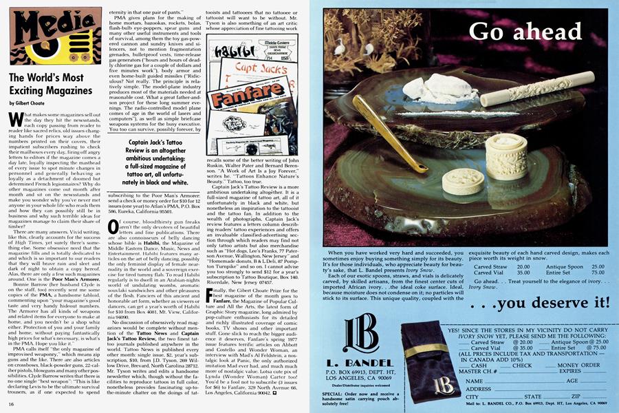 The World's Most Exciting Magazines