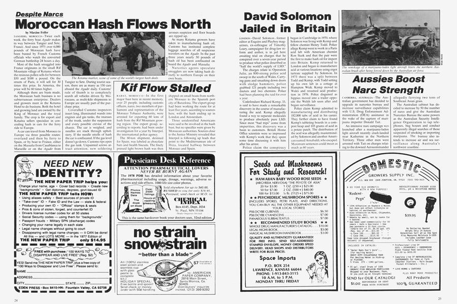 Moroccan Hash Flows North