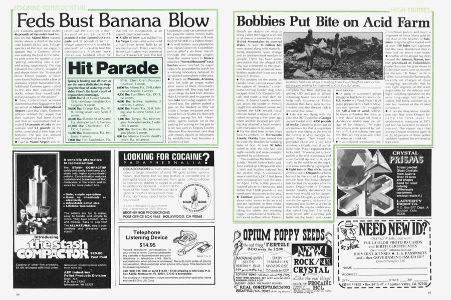 Feds Bust Banana Blow