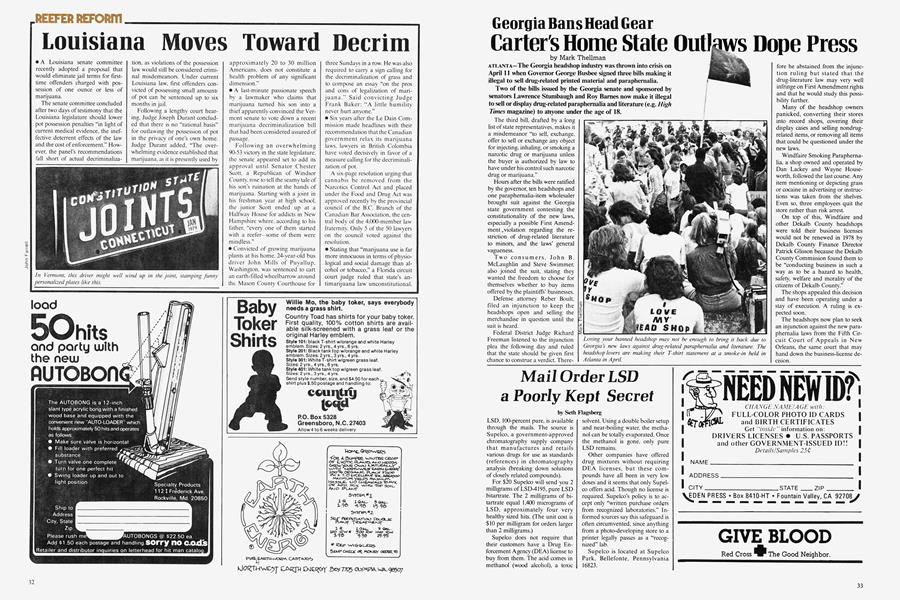 Carter's Home State Outlaws Dope Press