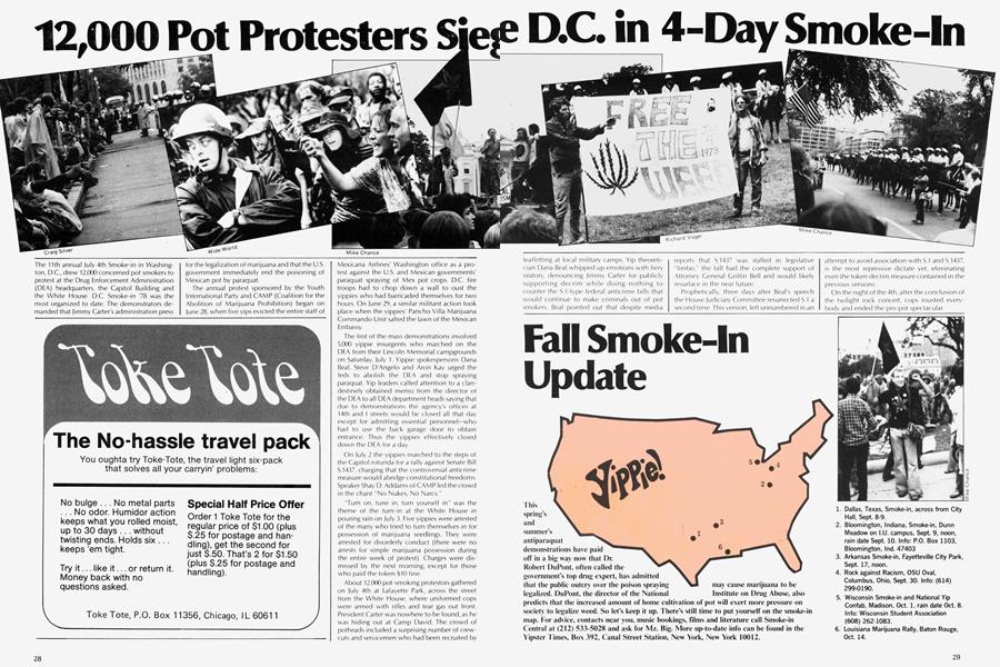12,000 Pot Protesters Siege D.C. in 4-Day Smoke-In
