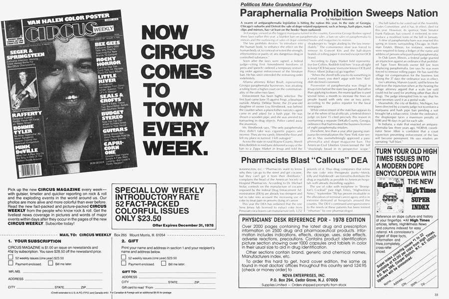 Pharmacists Blast “Callous” DEA