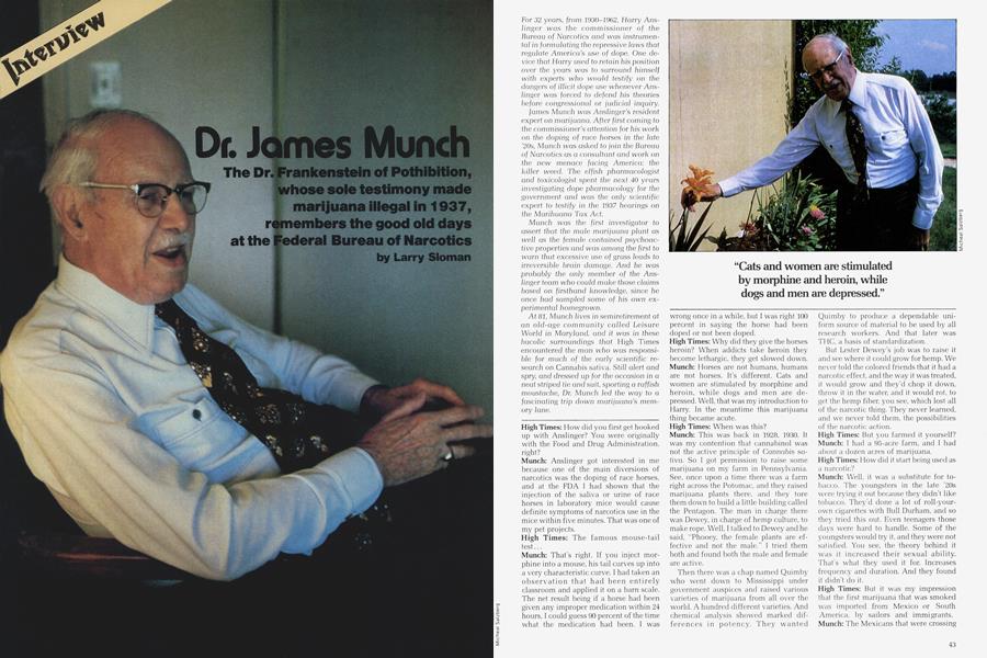 Dr. James Munch