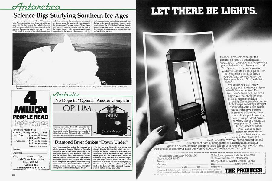 No Dope in "Opium," Aussies Complain
