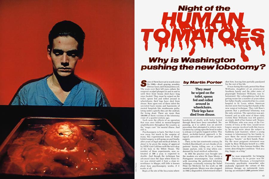 Night of the HUMAN TOMATOES