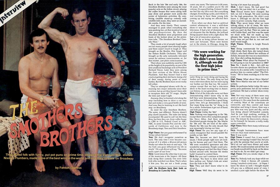 THE SMOTHERS BROTHERS