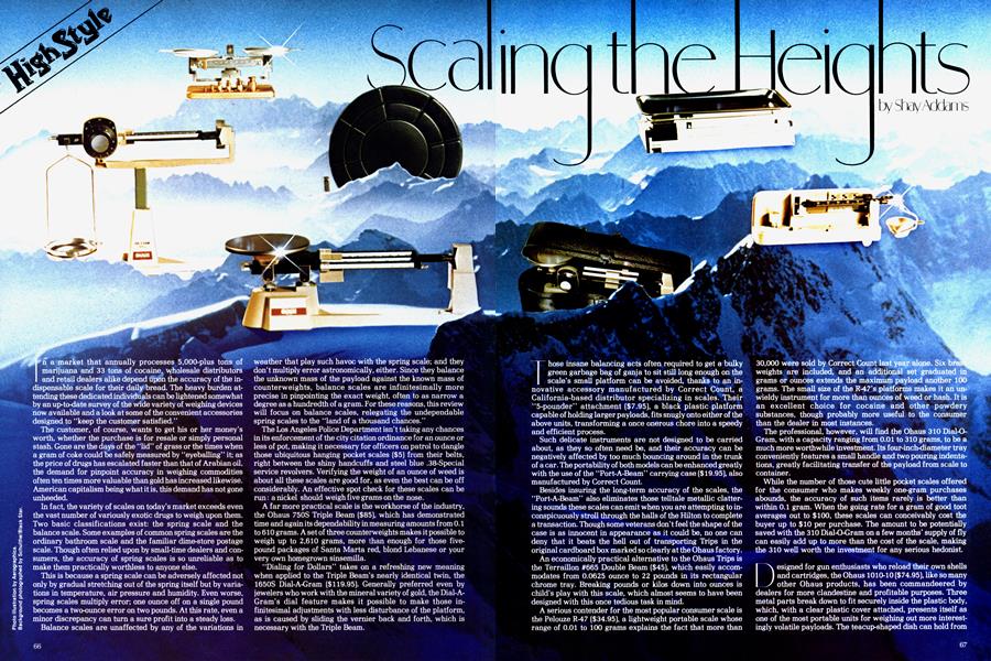 Scaling the Heights