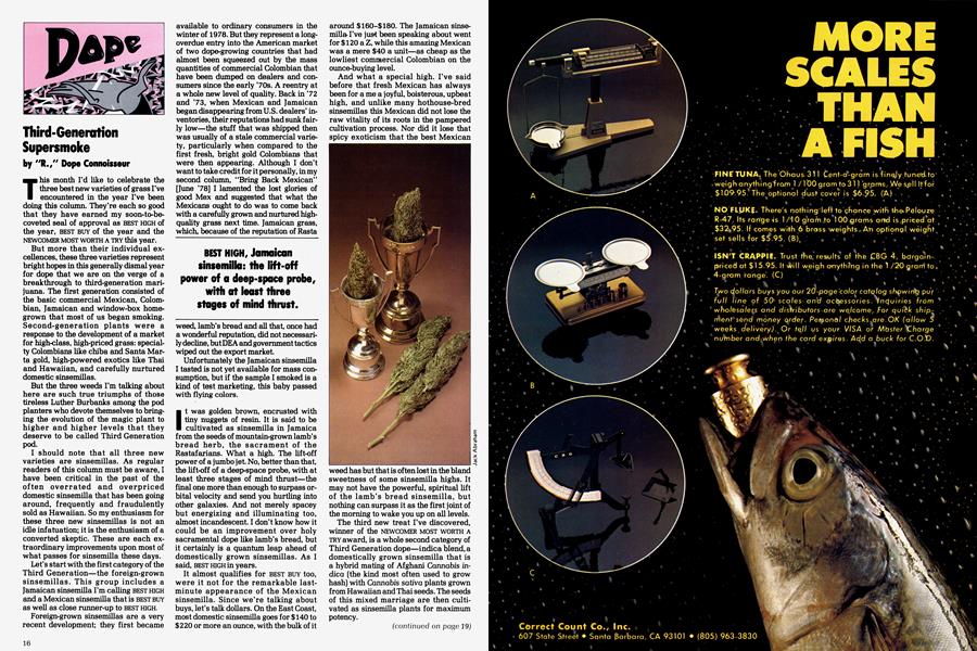 Third-Generation Supersmoke