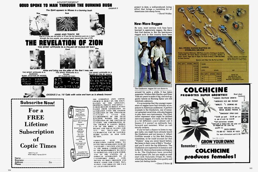 New-Wave Reggae