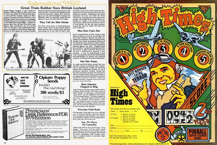 Great Train Robber Sues British Leyland