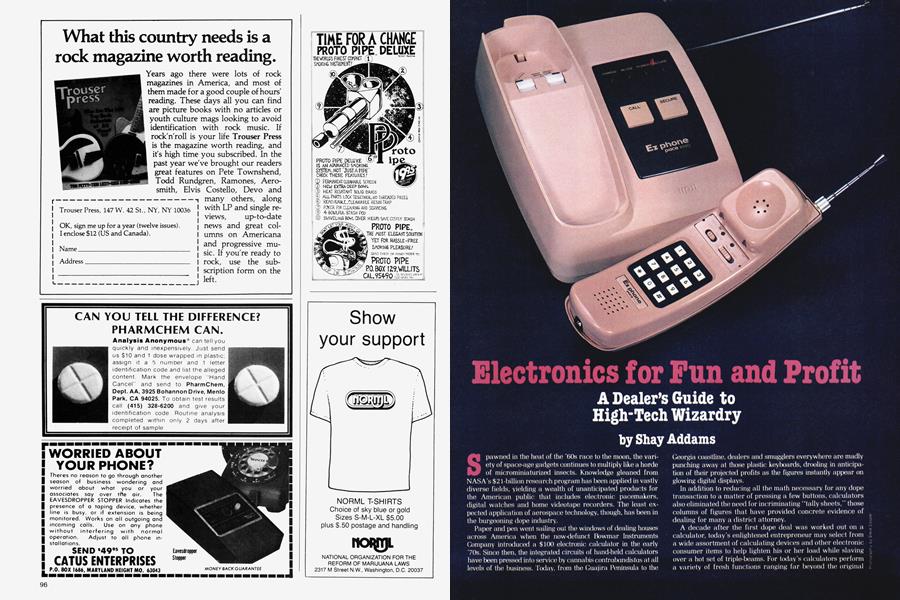 Electronics for Fun and Profit