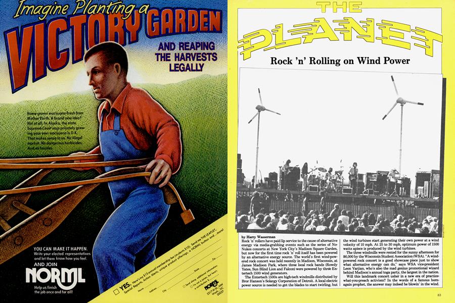 Rock 'n' Rolling on Wind Power