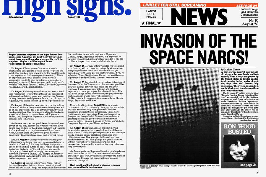 INVASION OF THE SPACE NARCS!