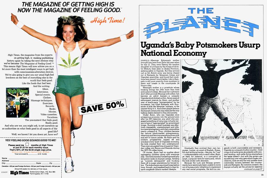 Uganda's Baby Potsmokers Usurp National Economy