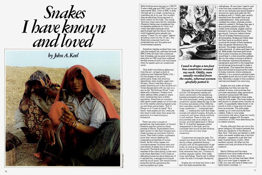 Snakes I have known and loved