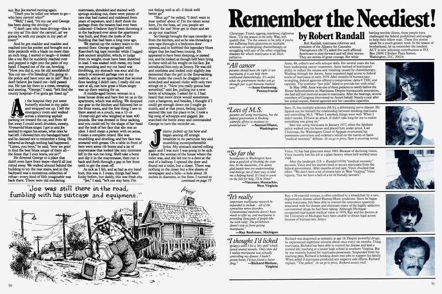 Remember the Neediest!
