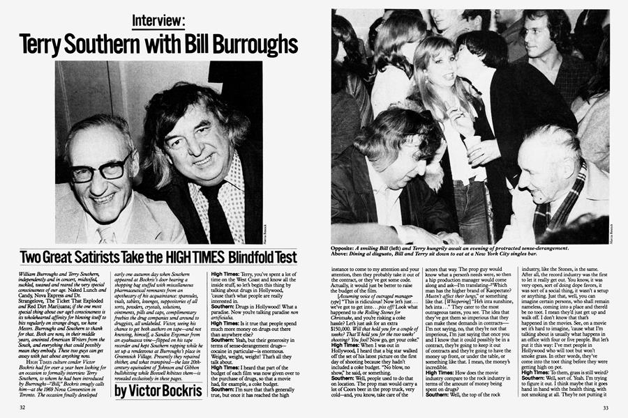 Terry Southern with Bill Burroughs