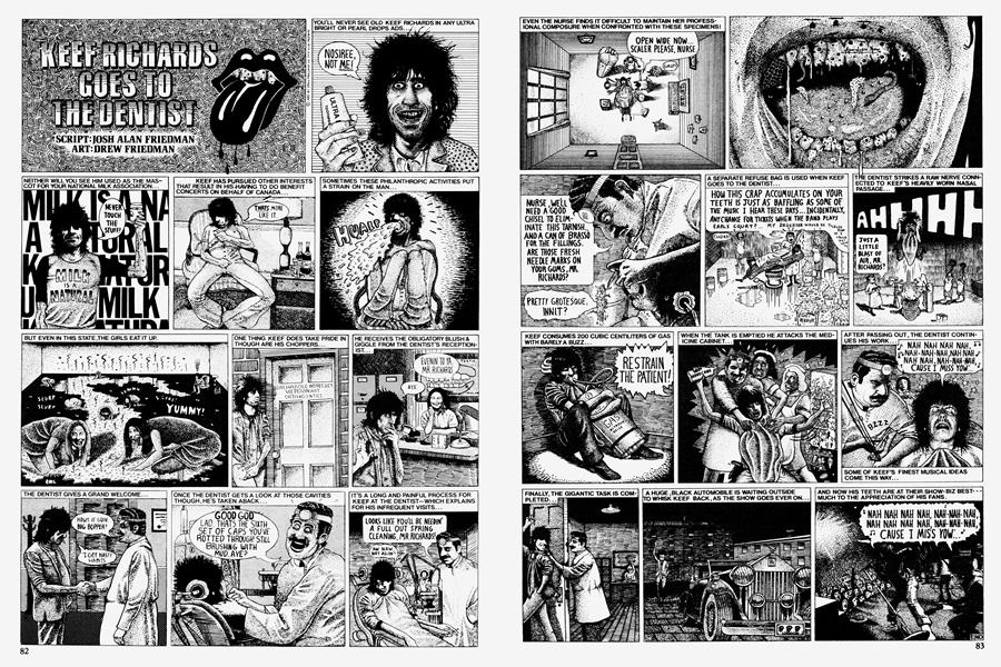 KEEF RICHARDS GOES TO THE DENTIST