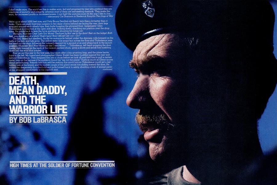 DEATH, MEAN DADDAY, AND THE WARRIOR LIFE