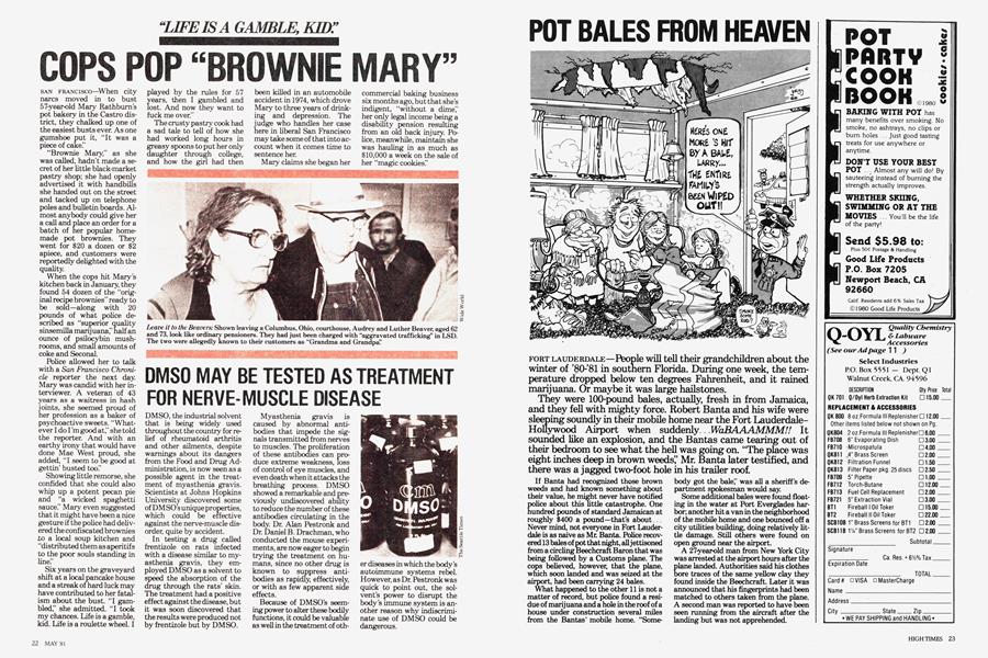 COPS POP “BROWNIE MARY”