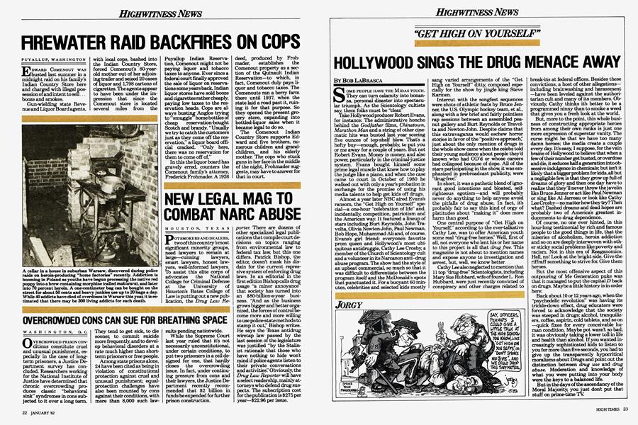 FIREWATER RAID BACKFIRES ON COPS