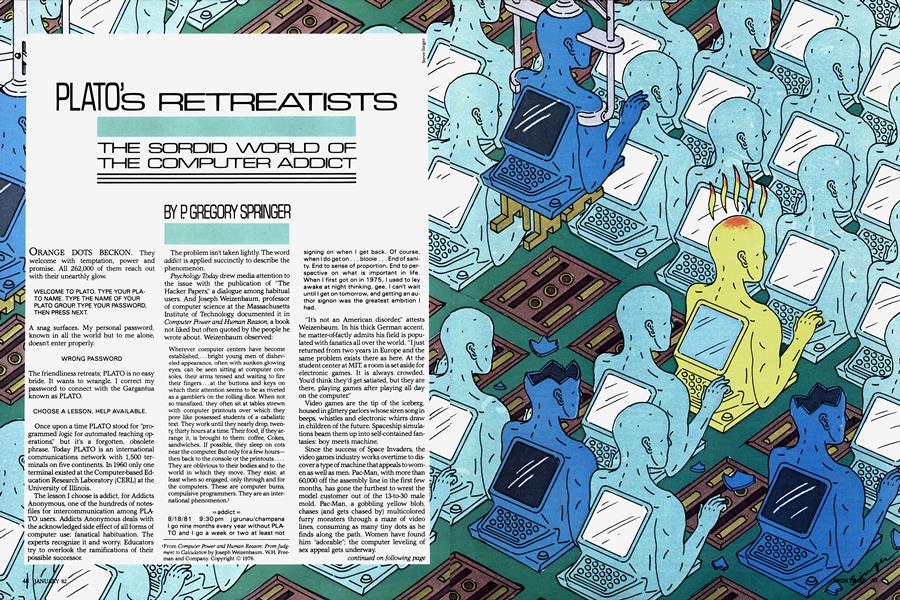 PLATO'S RETREATISTS