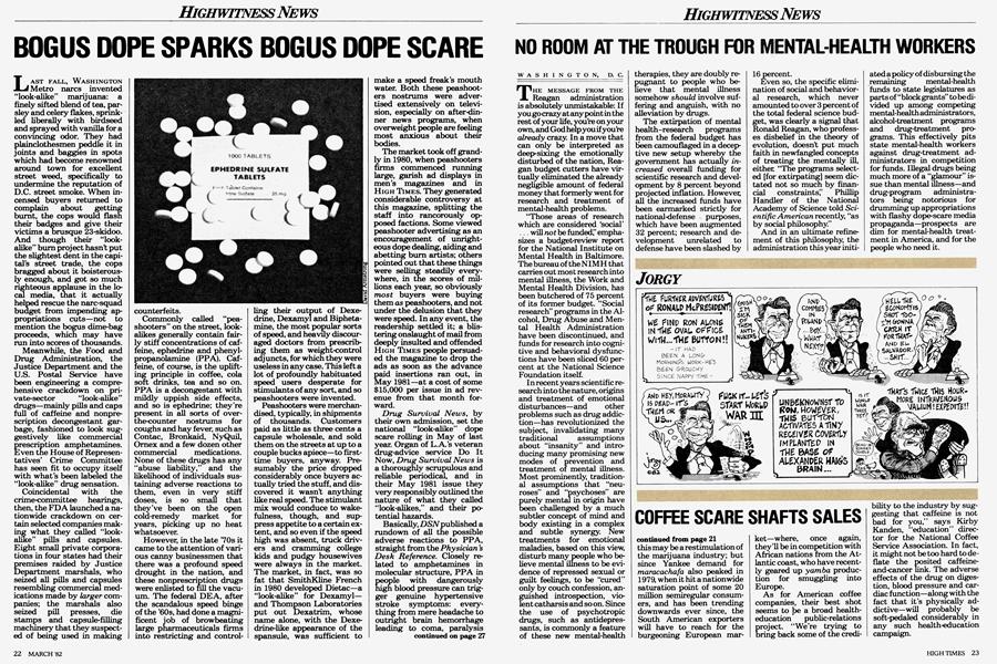 BOGUS DOPE SPARKS BOGUS DOPE SCARE