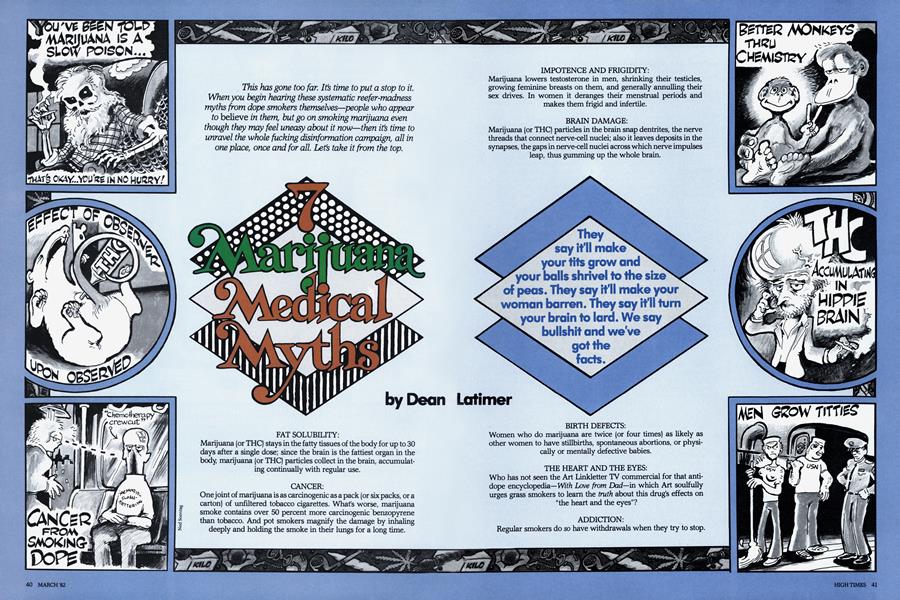 7 Marijuana Medical Myths