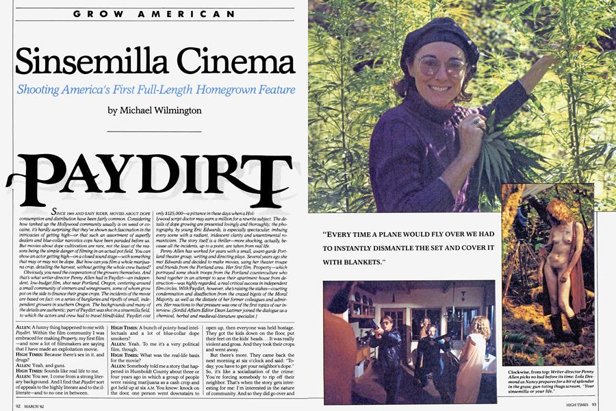 Sinsemilla Cinema PAYDIRT