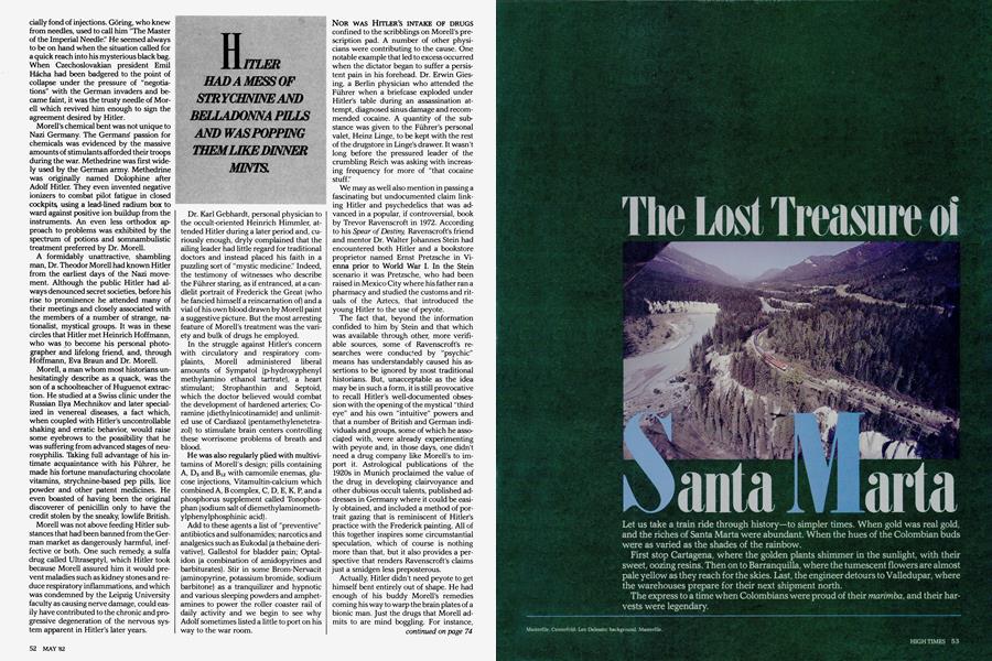 The Lost Treasure of Santa Marta